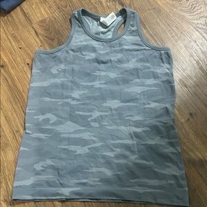 Athleta Gray Camouflage Tank